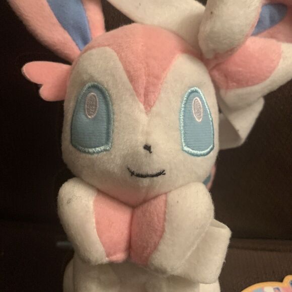 New NWT Nymphia Pokemon Best Wishes Plush Doll Takara Tomy Nintendo From Japan - Picture 3 of 16